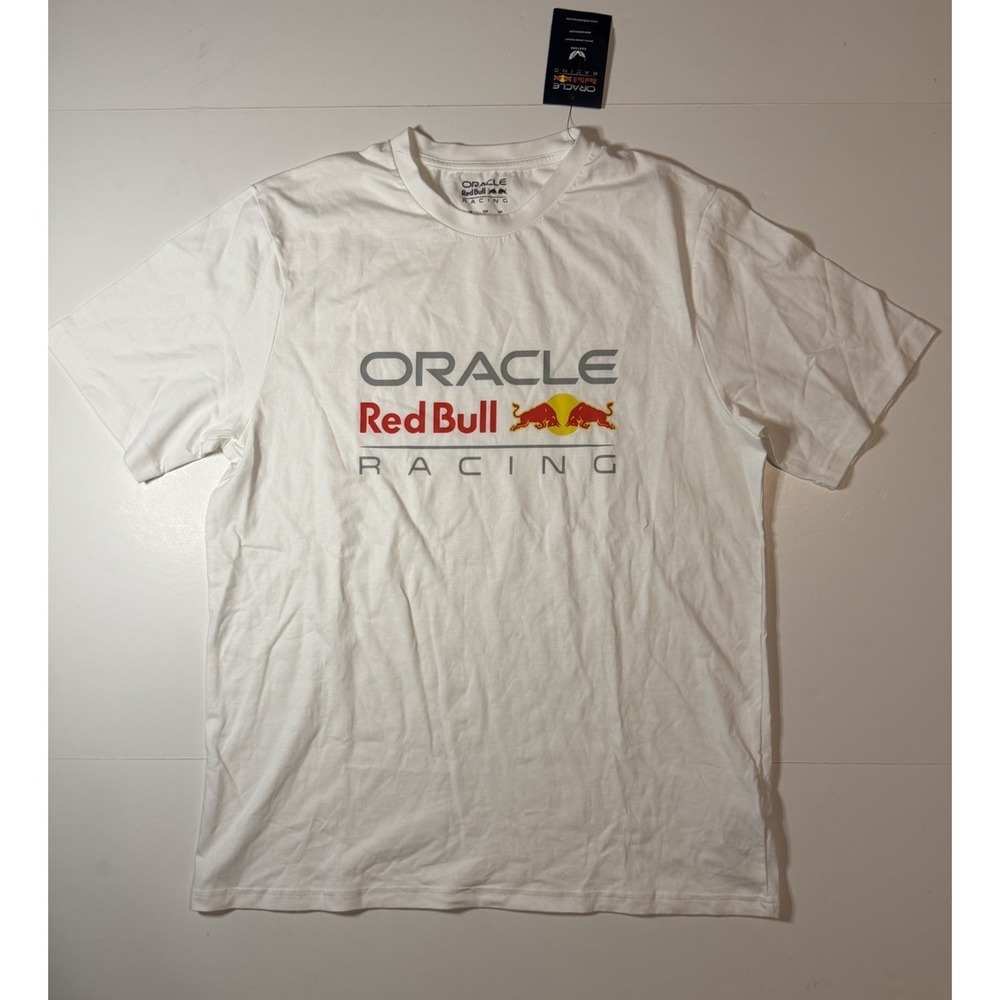 ORACLE Red Bull Racing NWT F1 Formula 1 Castore Tshirt Men's Large - Picture 4 of 9